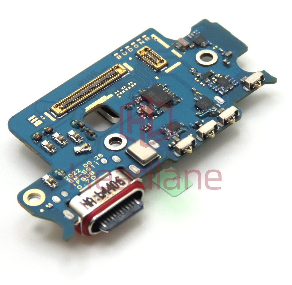 Samsung SM-S911U Galaxy S23 Charging Port / SIM Card Reader Flex (USA Version)