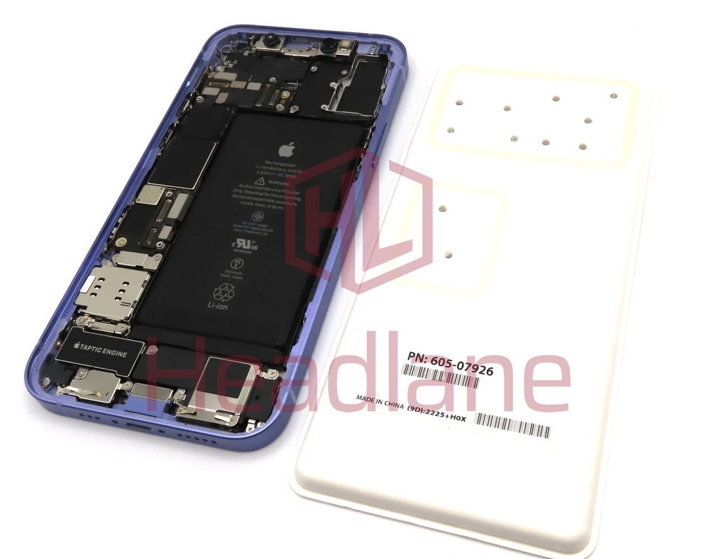Apple iPhone 12 Rear Assembly + Logic Board 256gb - Purple (Service Pack)