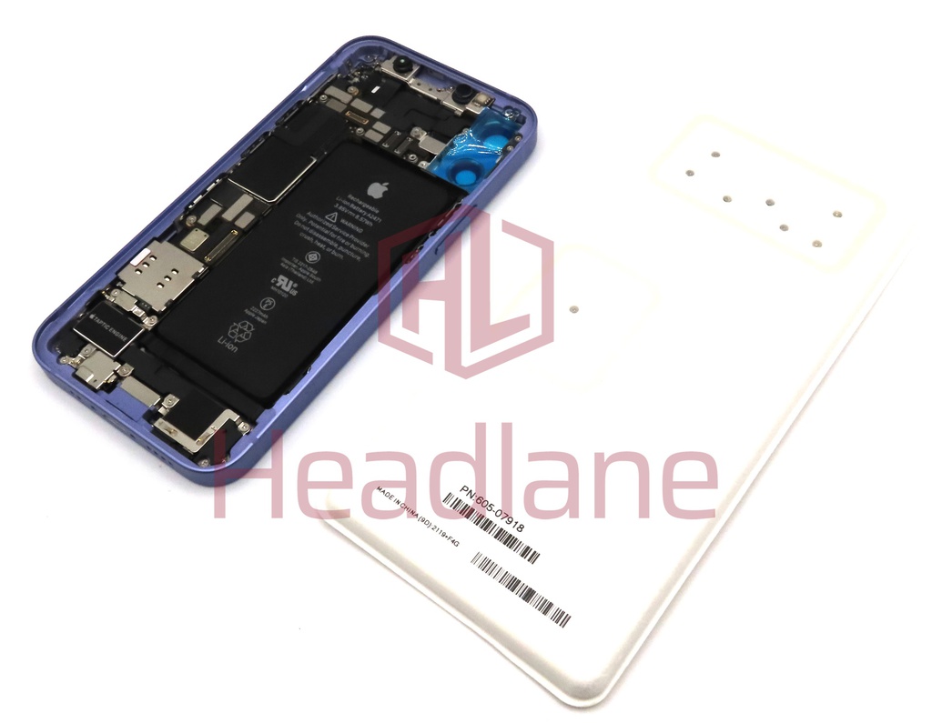 Apple iPhone 12 Mini Rear Assembly + Logic Board 256gb - Purple (Service Pack)