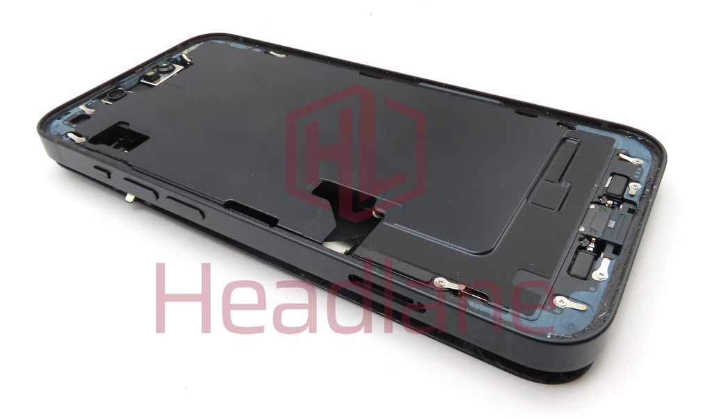iPhone 14 Back / Battery Cover + Small Parts - Black (Pulled - Grade B)