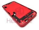 iPhone 14 Back / Battery Cover + Small Parts - Red (Pulled - Grade C)
