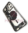 iPhone 14 Pro Max Back / Battery Cover + Small Parts - Black (Pulled - Grade B) (No Camera) (No Battery)
