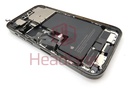 iPhone 14 Pro Back / Battery Cover + Small Parts - Black (Pulled - Grade C)