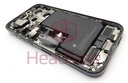 iPhone 15 Pro Back / Battery Cover + Small Parts - Blue Titanium (Pulled - Grade B) (No Camera)