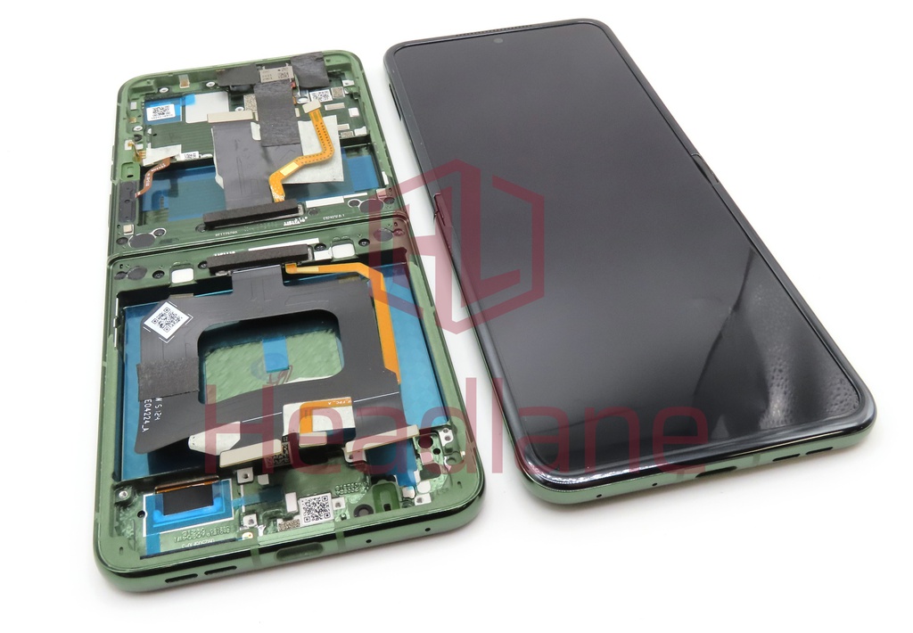 Motorola XT2451 Razr 50 Ultra Inner / Main LCD Display / Screen + Touch - Spring Green