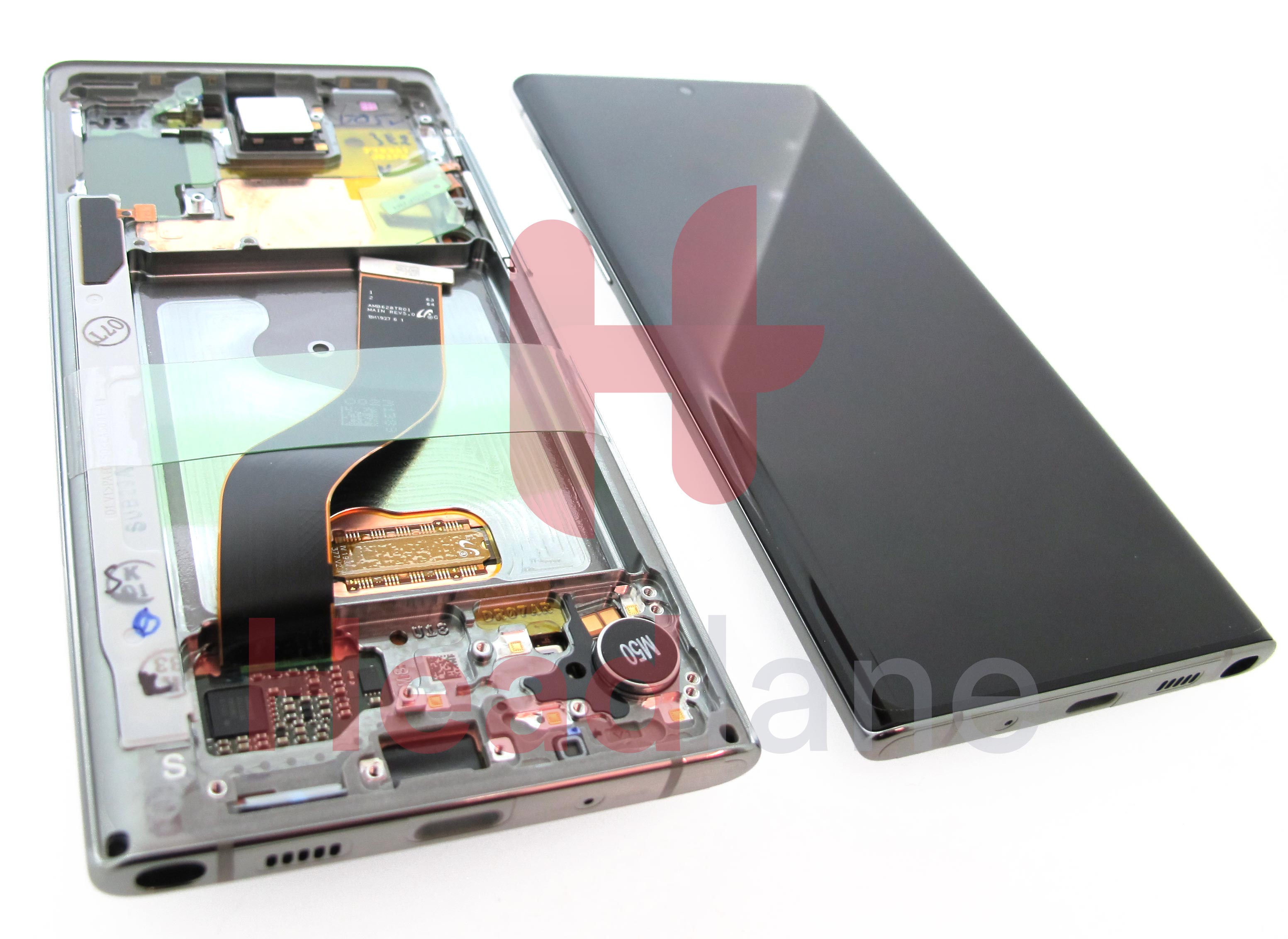 Samsung SM-N970 Galaxy Note 10 LCD Display / Screen + Touch - Aura Glow / Silver