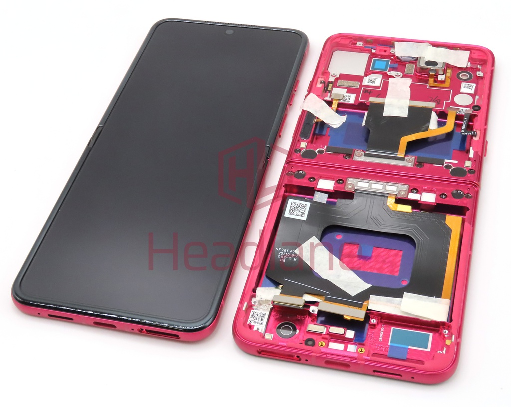 Motorola XT2551 Razr 60 Ultra Main / Inner LCD Display / Screen + Touch - Pantone Cabaret