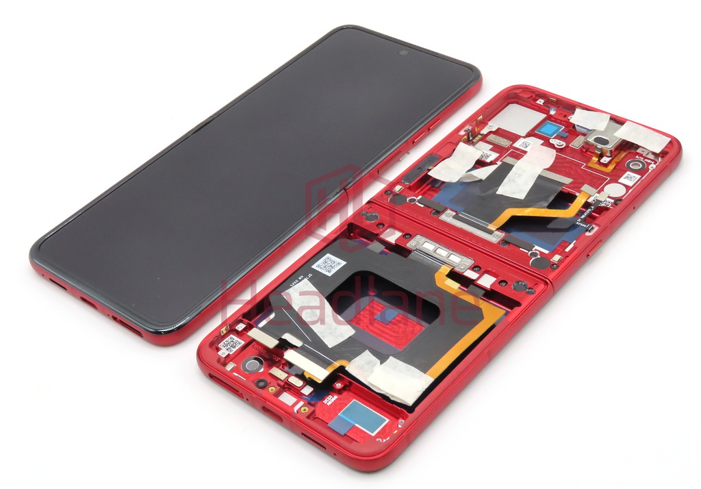 Motorola XT2551 Razr 60 Ultra Main / Inner LCD Display / Screen + Touch - Pantone Rio Red