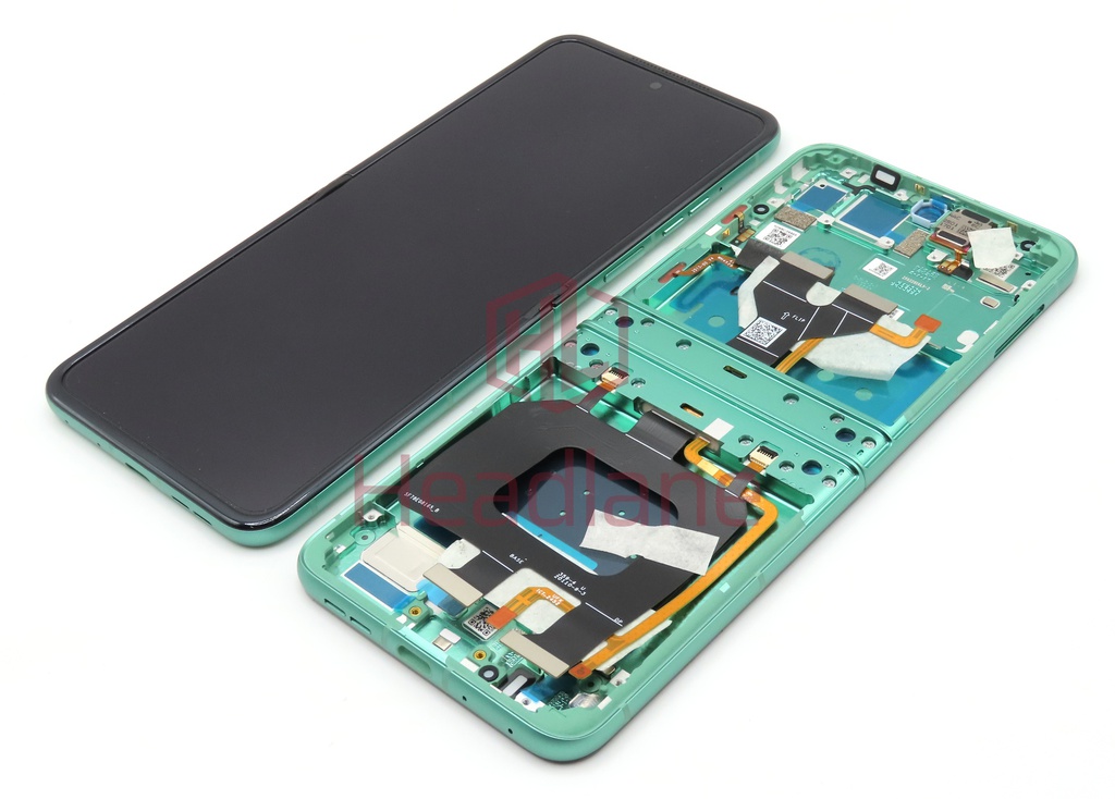 Motorola XT2553 Razr 60 Main / Inner LCD Display / Screen + Touch - Green / Pantone Spring Bud