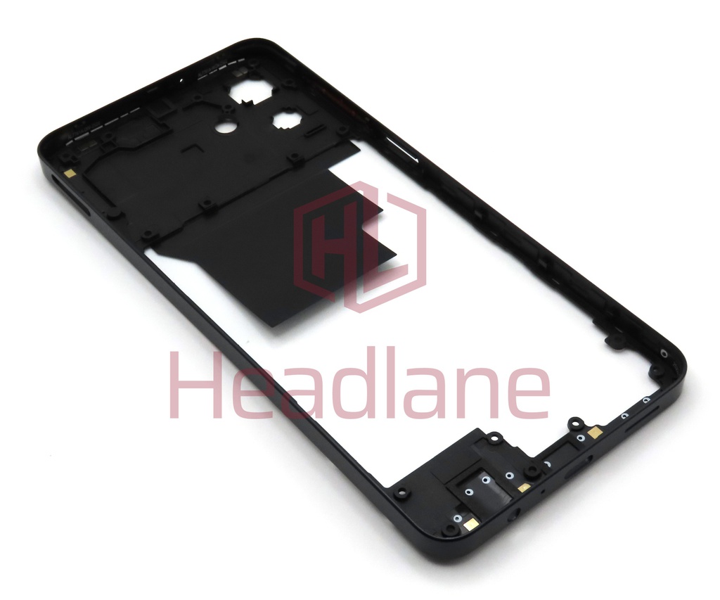 Samsung SM-A075 Galaxy A07 Middle Cover / Chassis - Black