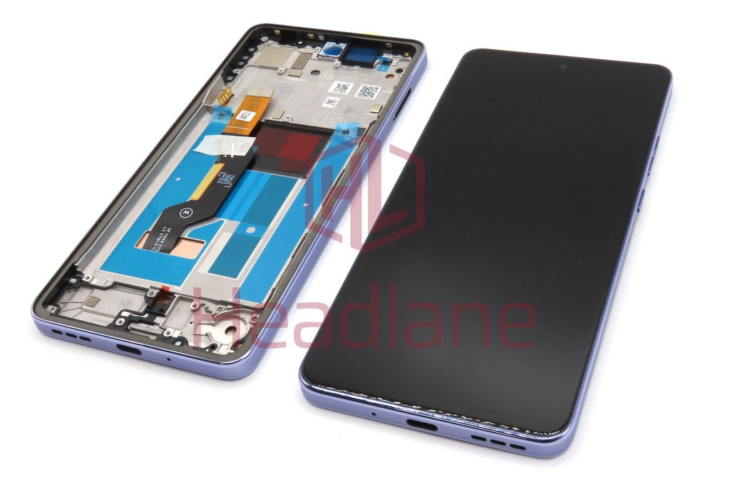 Motorola moto G86 power 5G LCD Display / Screen + Touch - Pantone Cosmic Sky