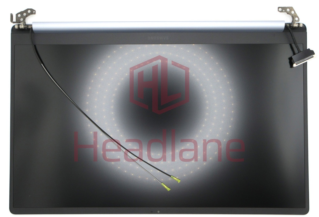 Samsung NP750XQB Galaxy Book4 Edge LCD Display / Screen + Hinge Assembly - Sapphire Blue