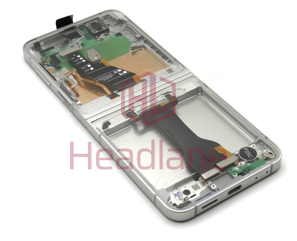Samsung SM-F761 Galaxy Z Flip7 FE LCD Display / Screen + Touch - White
