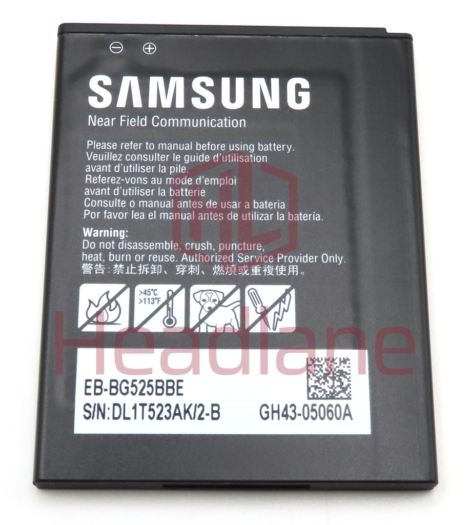Samsung SM-G525 Galaxy Xcover 5 EB-BG525BBE Battery (Accessory Packed)