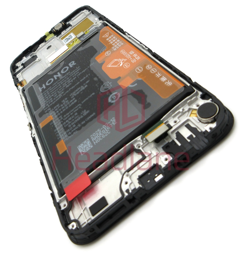 Honor X6b LCD Display / Screen + Touch + HB476594EGW Battery - Black