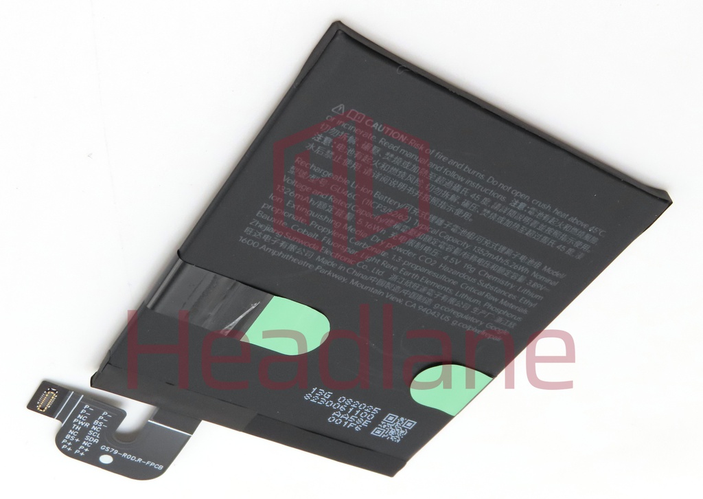 Google Pixel 10 Pro Fold GU46C 1352mAh Battery