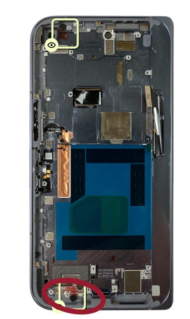 Google Pixel 10 Pro Fold Microphone Mesh