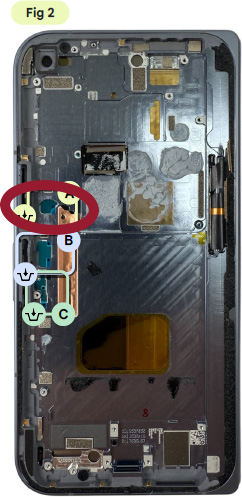 Google Pixel 10 Pro Fold Fingerprint Reader / Sensor Flex Adhesive / Sticker