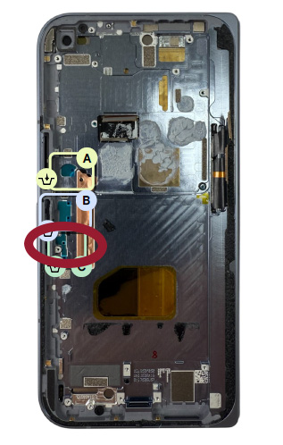 Google Pixel 10 Pro Fold Volume Button Adhesive / Sticker (Bottom)