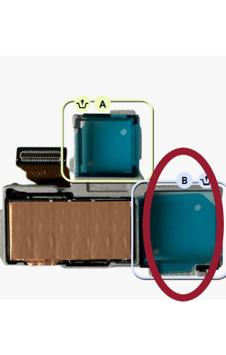 Google Pixel 10 Pro Wide Angle Camera Bracket Adhesive / Sticker