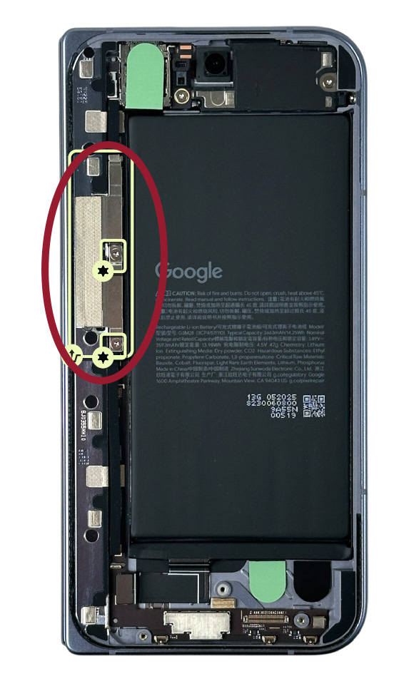 Google Pixel 10 Pro Fold Flip Bridge Cowling