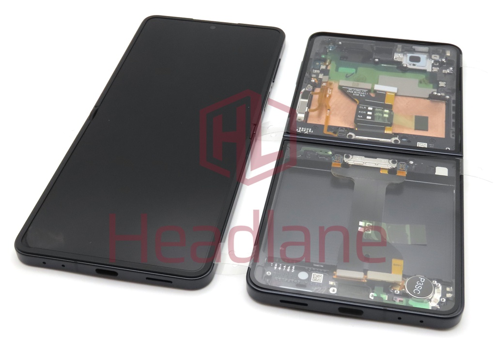 Samsung SM-F766 Galaxy Z Flip7 LCD Display / Screen + Touch - Jetblack