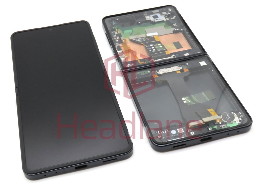 Samsung SM-F766 Galaxy Z Flip7 LCD Display / Screen + Touch - Jetblack