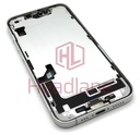 Apple iPhone 16e Back / Battery Cover + Small Parts - White (Grade A)