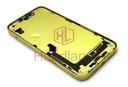 iPhone 14 Plus Back / Battery Cover + Small Parts - Yellow (Pulled - Grade C)
