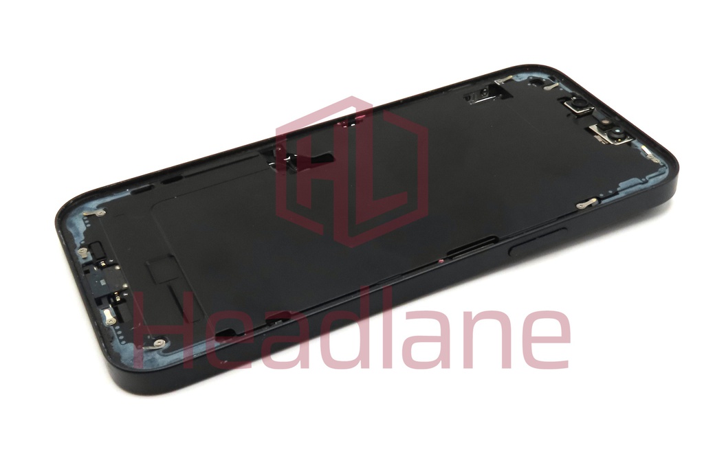 iPhone 14 Plus Back / Battery Cover + Small Parts - Black (Pulled - Grade C)