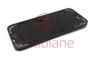 iPhone 14 Plus Back / Battery Cover + Small Parts - Black (Pulled - Grade C)