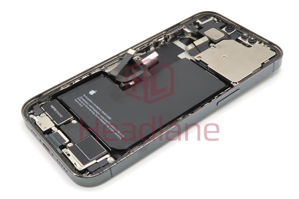 iPhone 13 Pro Back / Battery Cover + Small Parts - Green (Pulled - Grade C)