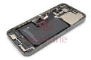iPhone 13 Pro Back / Battery Cover + Small Parts - Green (Pulled - Grade C)