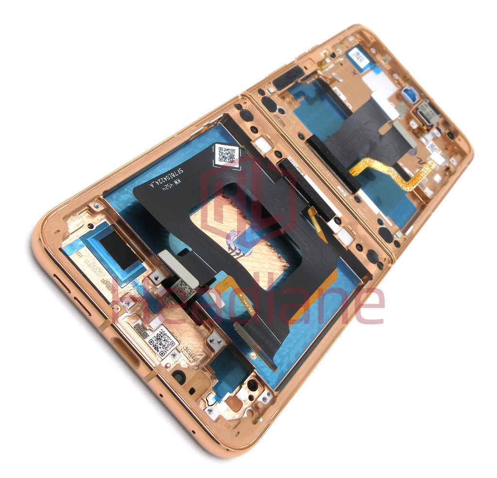 Motorola XT2451 Razr 50 Ultra Inner / Main LCD Display / Screen + Touch - Mocha Mousse