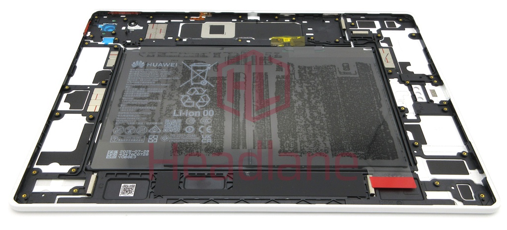 Huawei MatePad 12 X (2025) Back / Battery Cover + HB27J0B4EGW-12 Battery - White