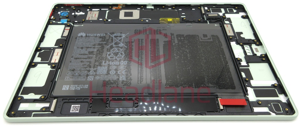 Huawei MatePad 12 X (2025) Back / Battery Cover + HB27J0B4EGW-12 Battery - Greenery