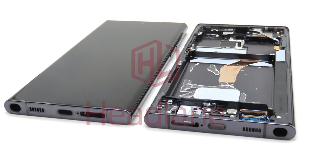 Samsung SM-S908 Galaxy S22 Ultra LCD Display / Screen + Touch - Phantom Black (Pulled - Grade A)