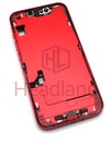 iPhone 14 Back / Battery Cover + Small Parts - Red (Pulled - Grade B)