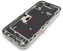 Apple iPhone 16 Pro Back / Battery Cover + Small Parts - White Titanium (Grade A)