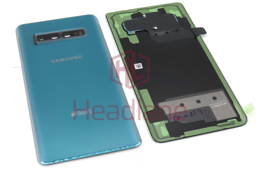 Samsung SM-G975 Galaxy S10+ / S10 Plus Back / Battery Cover - Prism Green (DUOS)