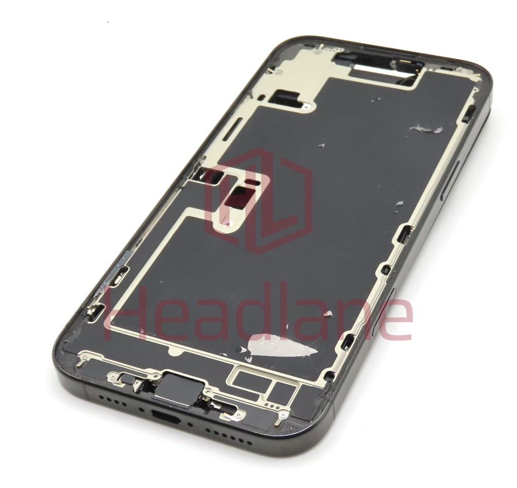 Apple iPhone 16 Pro Max Back / Battery Cover + Small Parts - Natural Titanium (Pulled - Grade A) (No Camera)