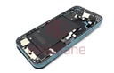 Apple iPhone 16 Back / Battery Cover + Small Parts - Teal (Pulled - Grade A) (No Camera)