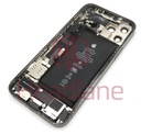 Apple iPhone 12 Pro Back / Battery Cover + Small Parts - Graphite (Grade C) (No Camera)
