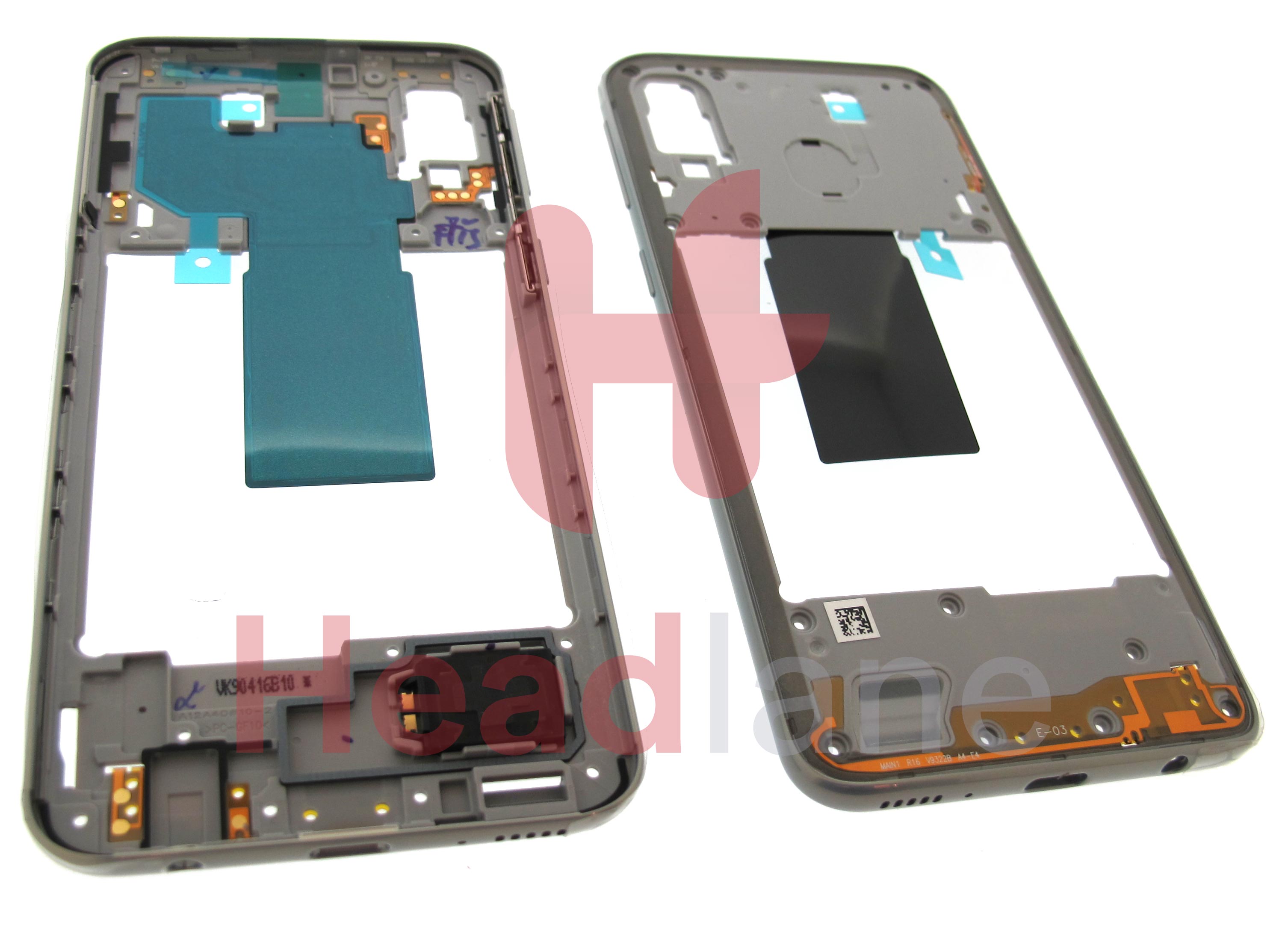 Samsung SM-A405 Galaxy A40 Middle Cover / Chassis - White