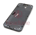 Apple iPhone 16 Plus Back / Battery Cover + Small Parts - Black (Pulled - Grade C) (No Camera)