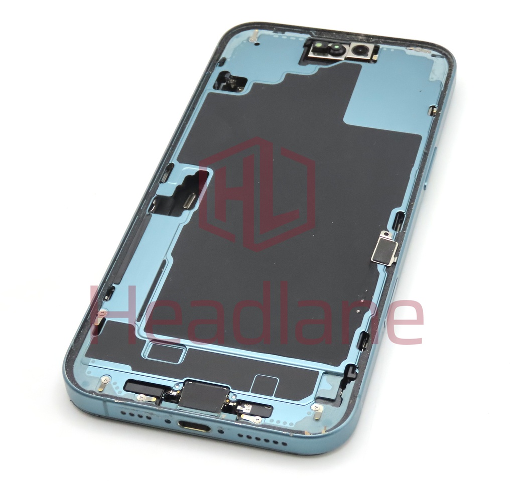 Apple iPhone 16 Plus Back / Battery Cover + Small Parts - Teal (Pulled - Grade C)