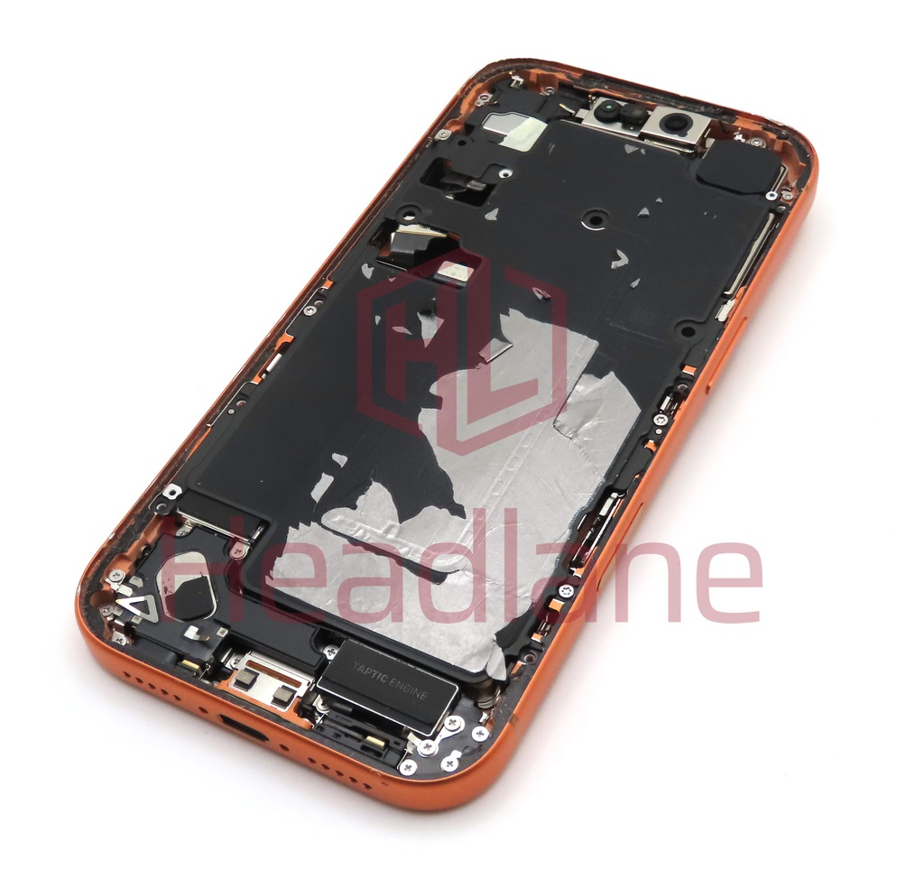 Apple iPhone 17 Pro Back / Battery Cover + Small Parts - Cosmic Orange (Pulled - Grade B)