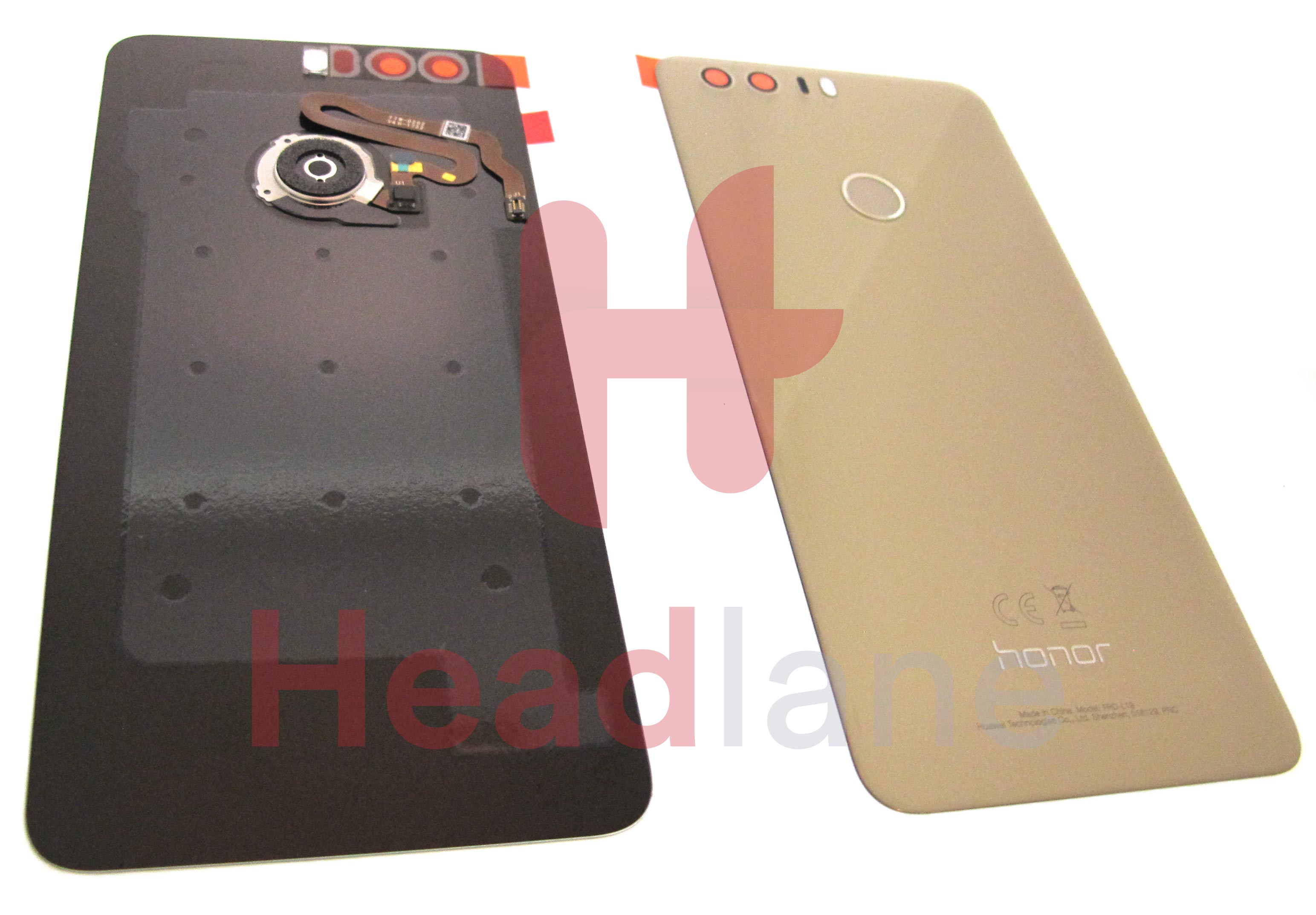 Huawei Honor 8 Back / Battery Cover + Fingerprint Sensor - Gold