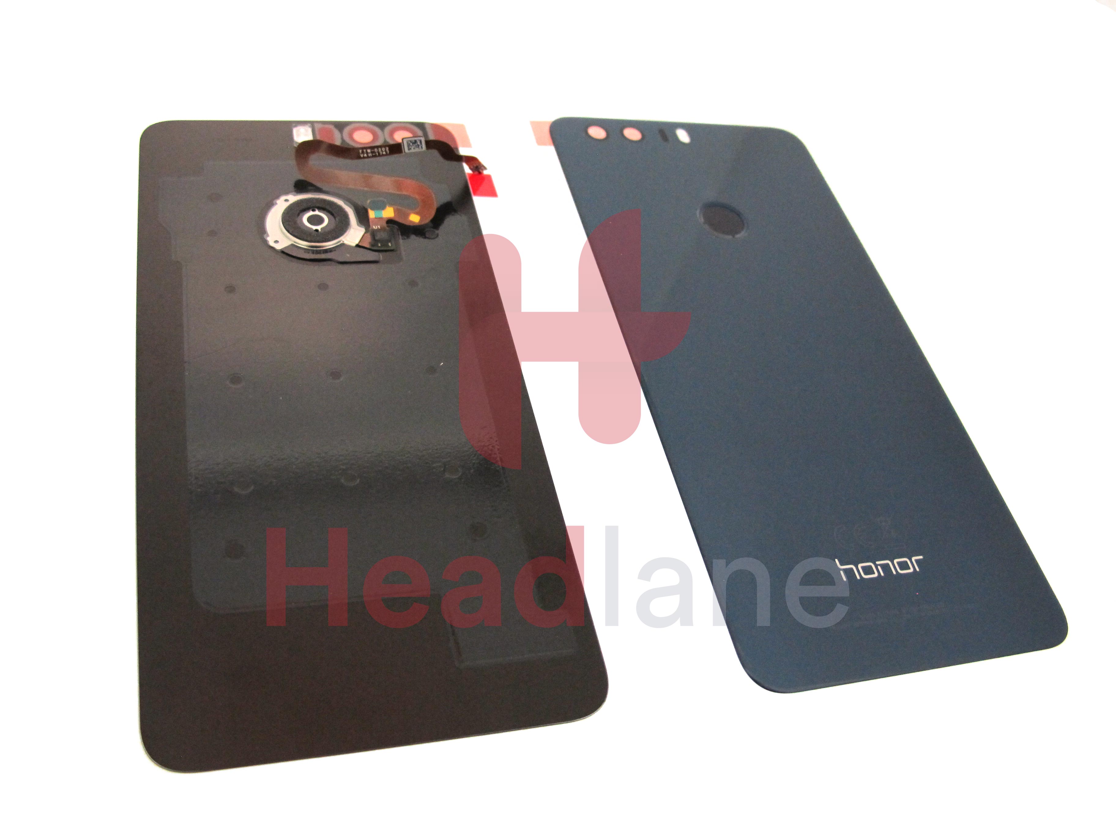 Huawei Honor 8 Back / Battery Cover + Fingerprint Sensor - Blue