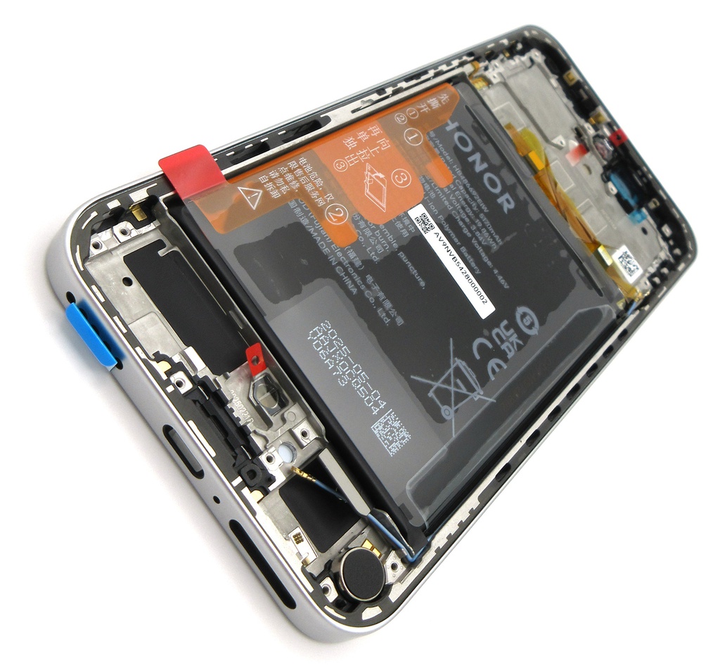 Honor 400 LCD Display / Screen + Touch + HB486692EIW 5170mAh Battery Assembly - Meteor Silver